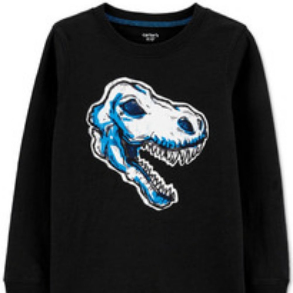 Carter's Dino T-Shirt - Size: 7